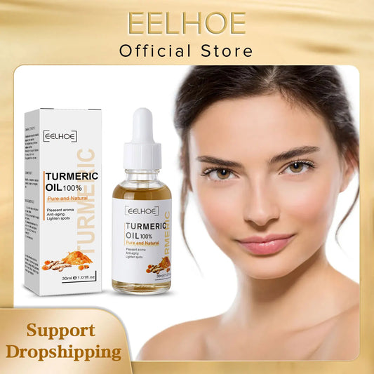 EELHOE Turmeric Face Oil – Brightening & Dark Spot Corrector 30ml Turmeric Face Oil Peaceful Pleasures Health and Wellness