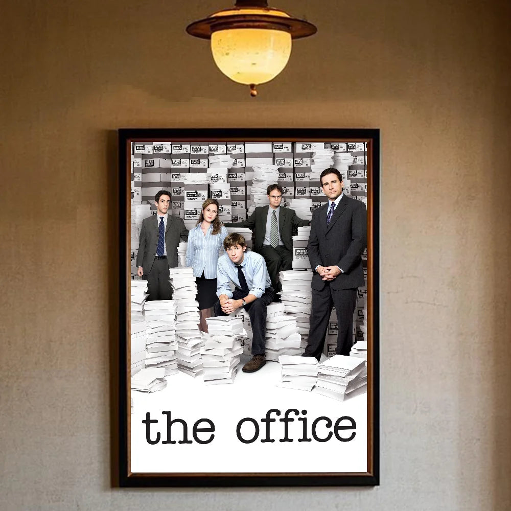 The O-Office TV series Poster HD art sticky wall waterproof home living room bedroom bar aesthetic decoration Peaceful Pleasures Health and Wellness z9 50X70cmNoframe