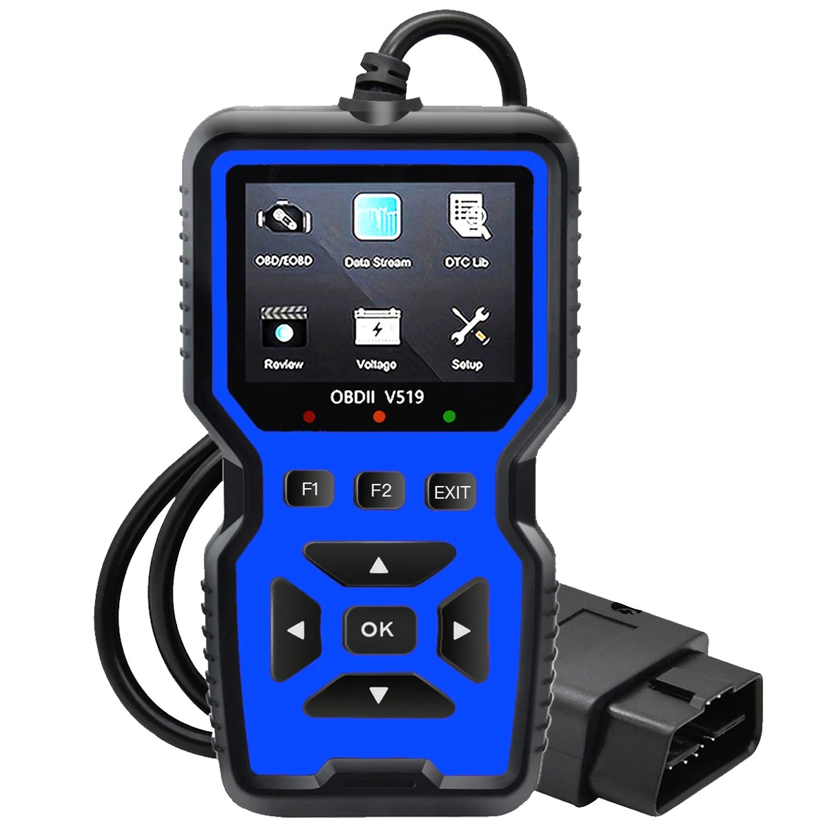 V519 OBD2 Diagnostic Tool – Code Reader for 1996+ Vehicles