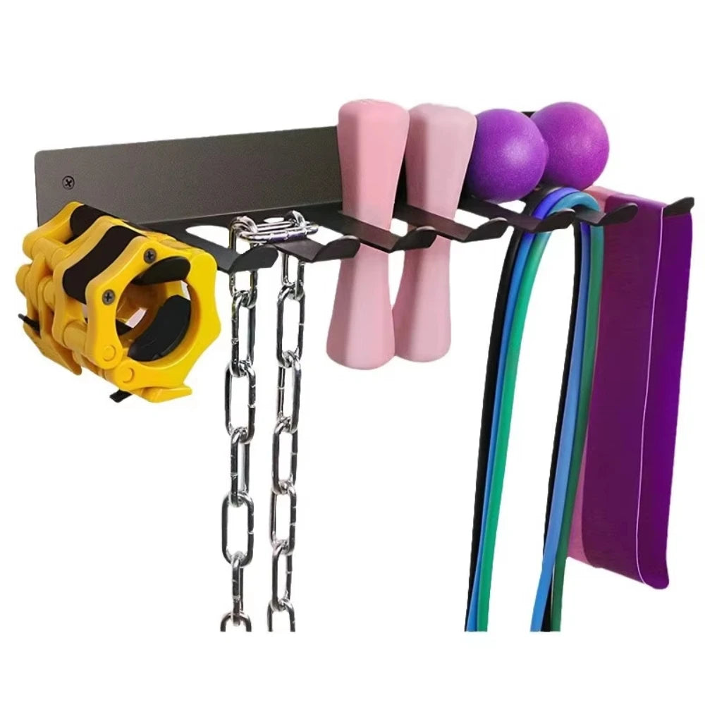 Wall Mounted Baseball Bat Storage Rack, Multi-Purpose Hook Suitable for Home Gym Equipment Peaceful Pleasures Health and Wellness
