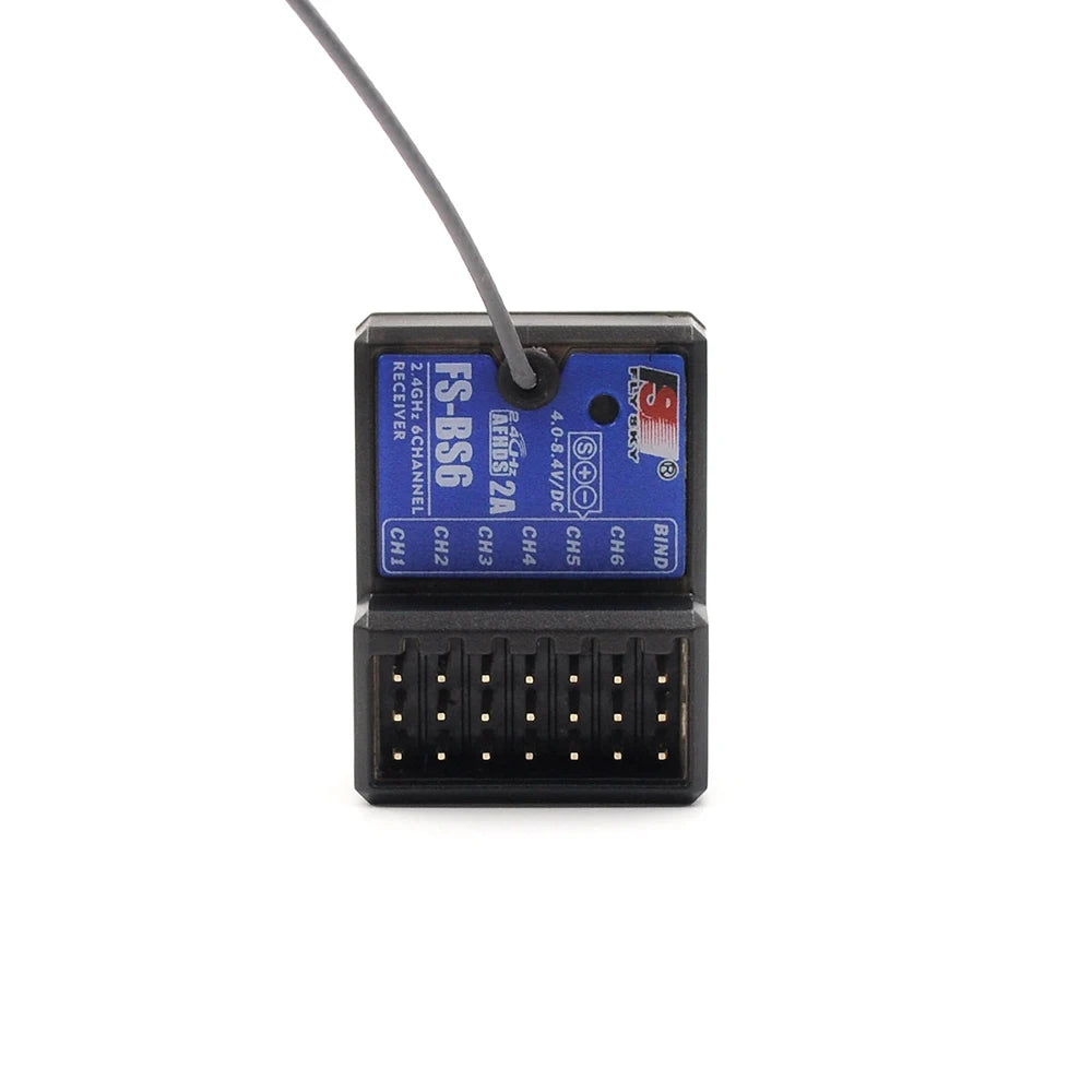 FlySky FS-BS6 2.4GHz 6CH AFHDS2A Receiver for RC Car & Boat