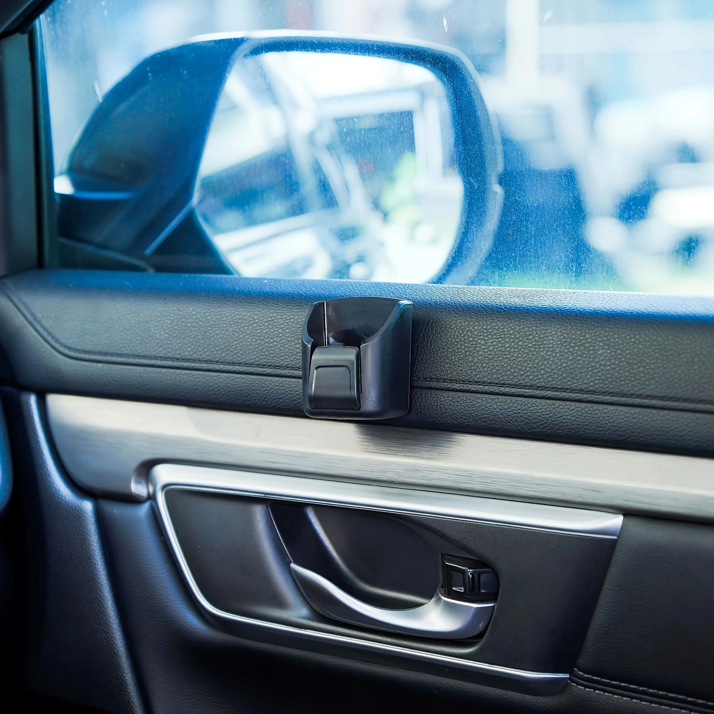 Multifunctional Car Key Storage Box Reusable Back Adhesive Dashboard