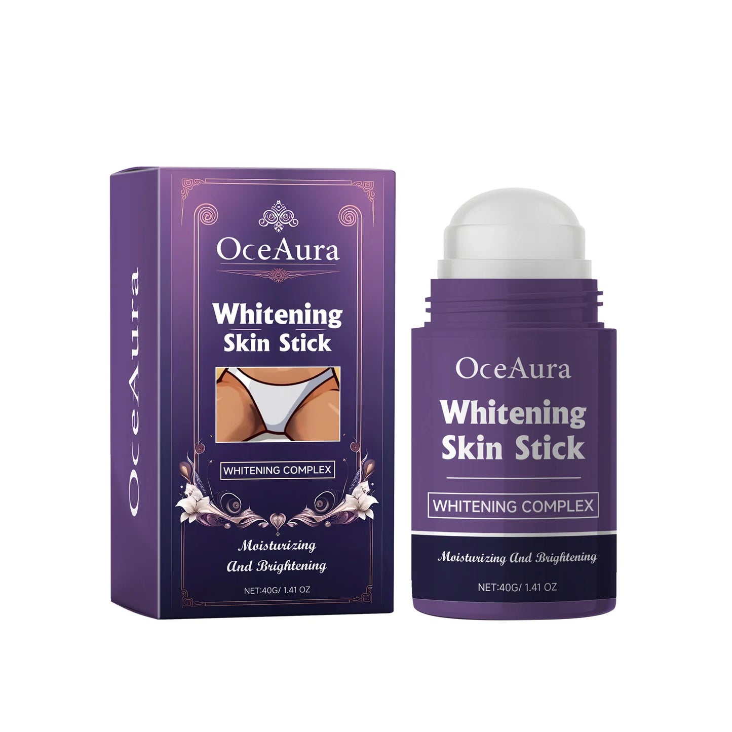 OceAura Body Brightening Stick – Underarm, Knee & Skin Care