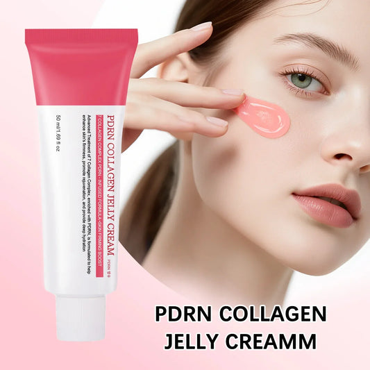 Korean PDRN Collagen Jelly Cream – Hyaluronic Acid Moisturizer 50ml Peaceful Pleasures Health and Wellness