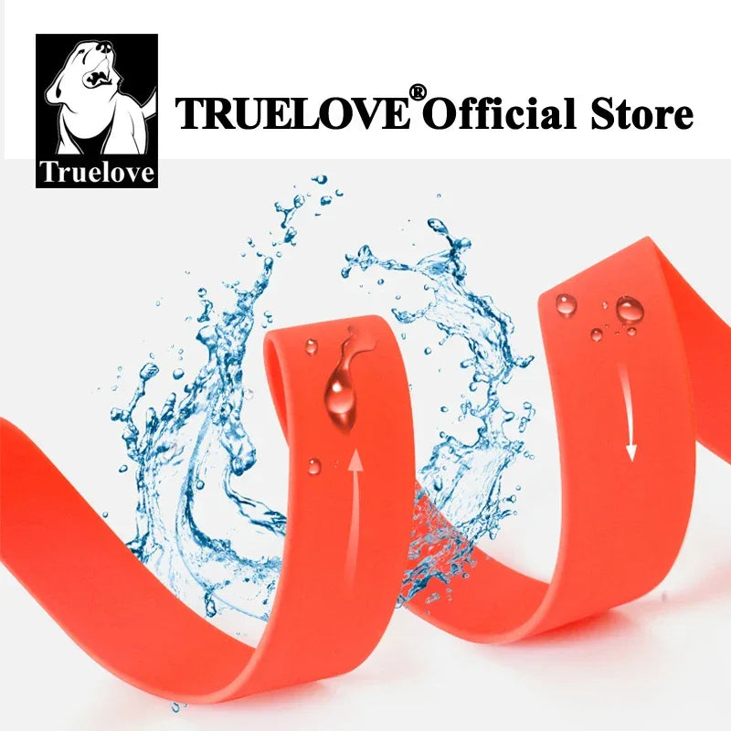 Truelove Pet Leash Waterproof Odor Proof Easy Grip Durable Lightweight Premium Coated ATBC-PVC Dog Lead Fast Clasp TLL3211 Peaceful Pleasures Health and Wellness