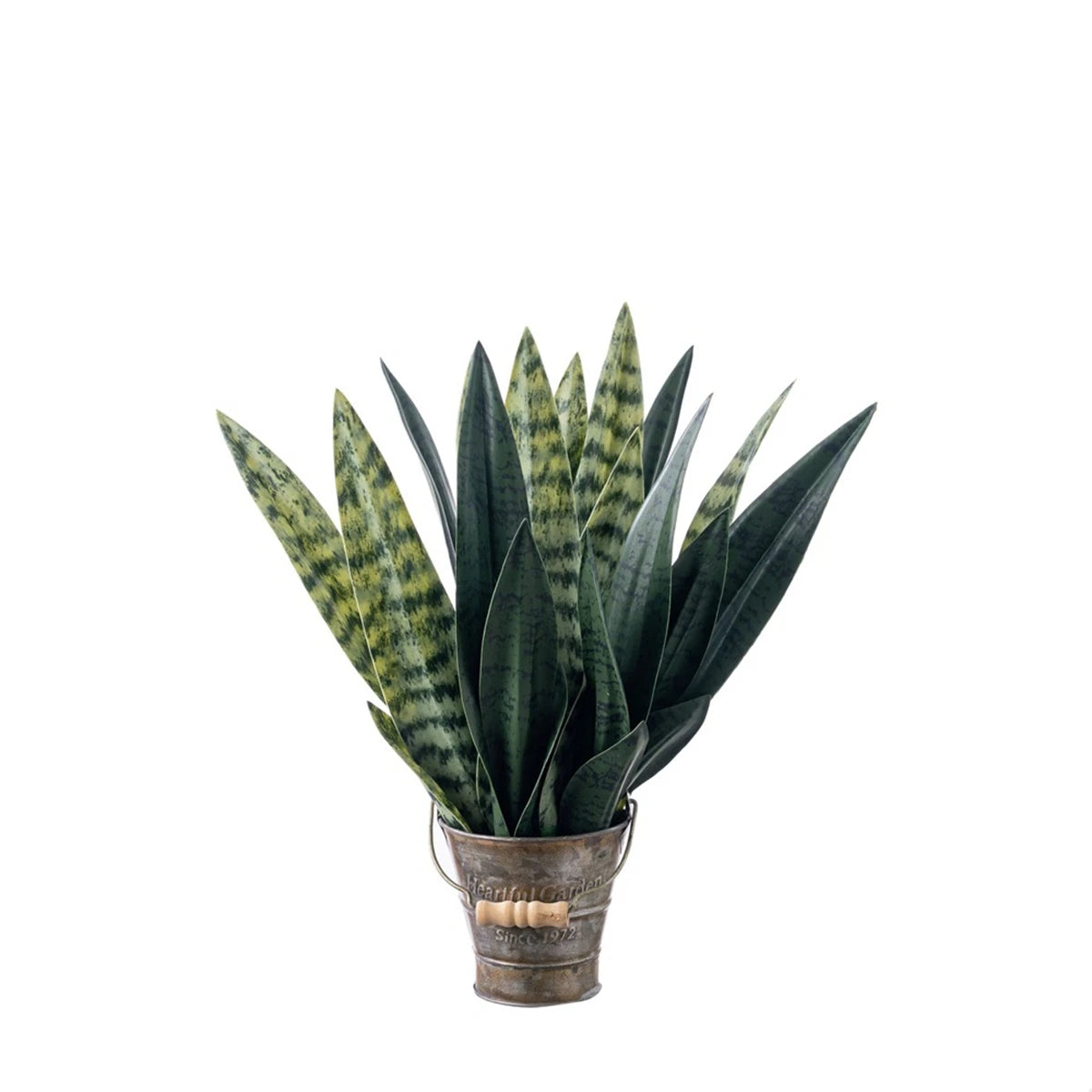 Artificial Snake & Eucalyptus Plant | Indoor Outdoor Home Decor