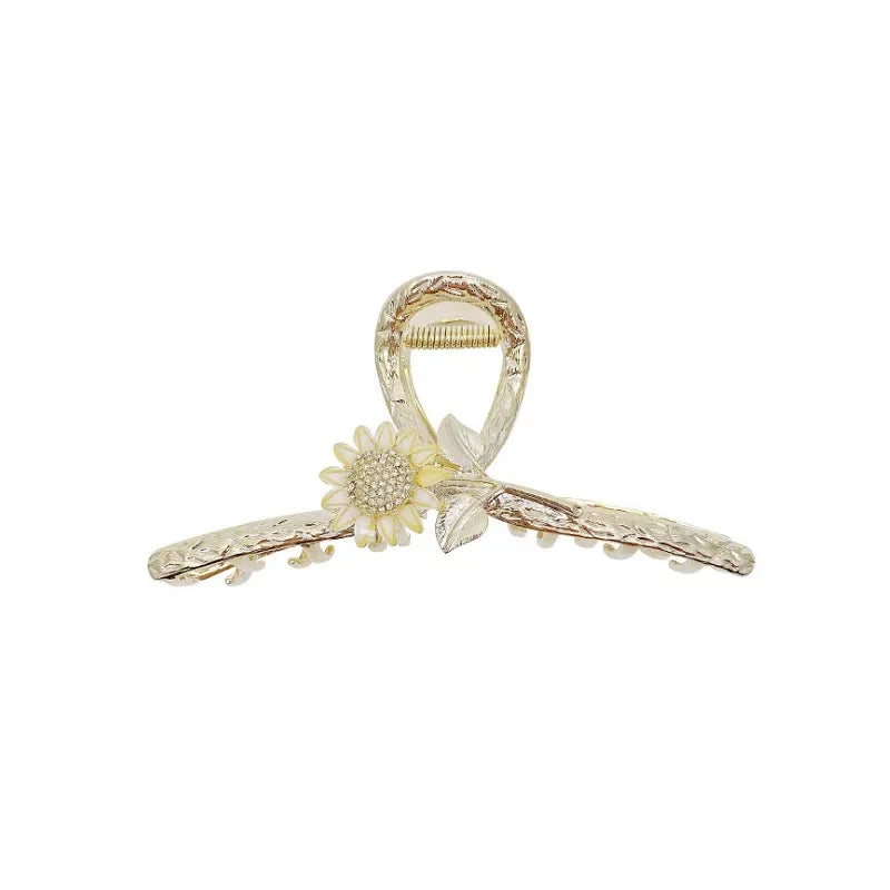 2-Pack Metal Geometric Hollow Hair Claw Clips & Barrettes Hair Claw Clips Peaceful Pleasures Health and Wellness