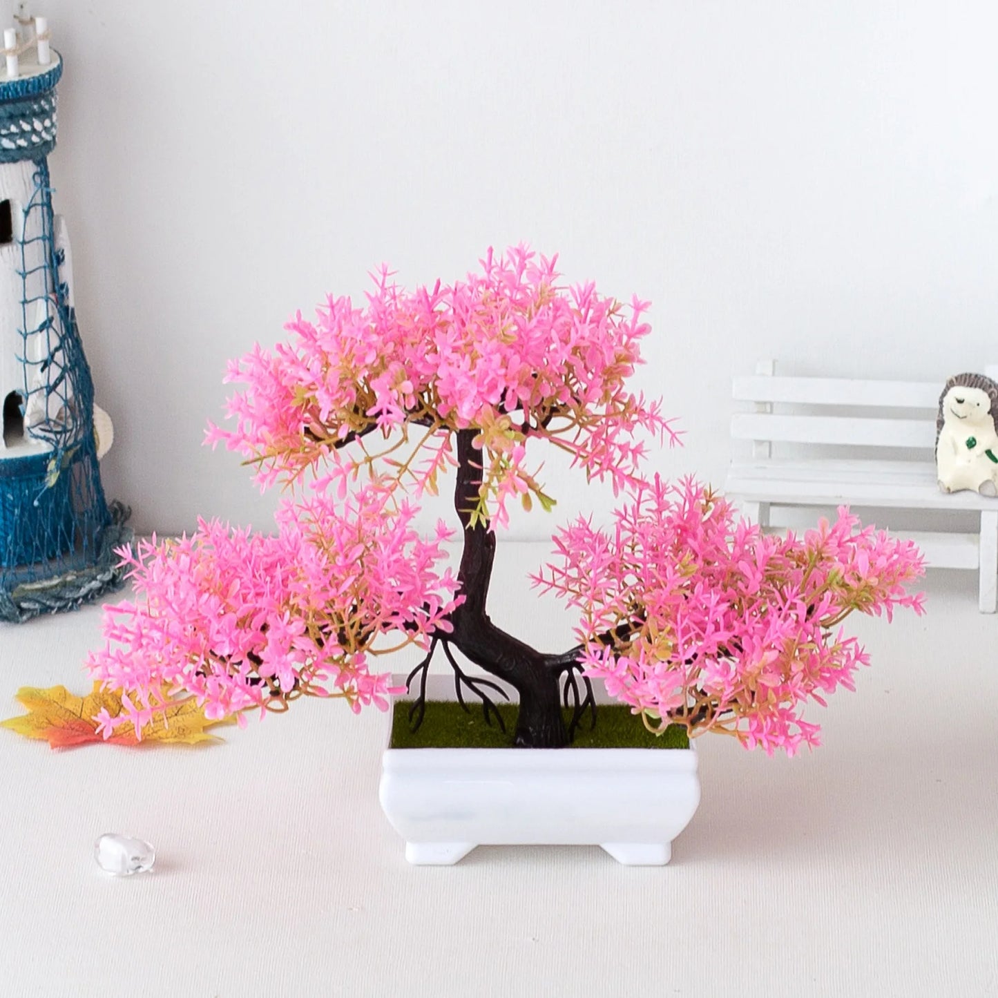 Artificial Plants Decoration Potted Fake Pot Bonsai Simulation Pine