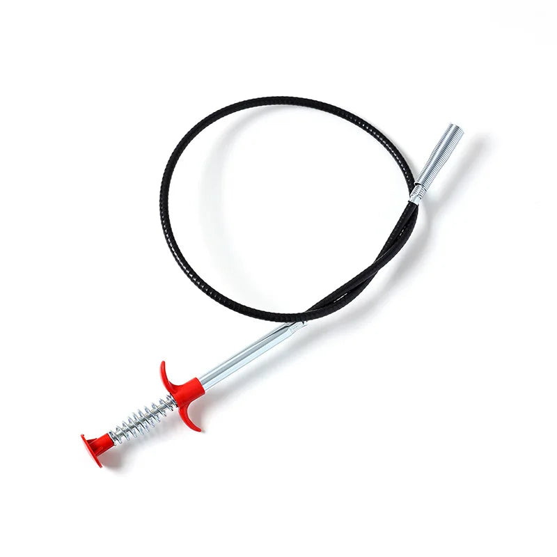 4-Claw Drain Snake Hair Clog Remover – 60cm Flexible Tool