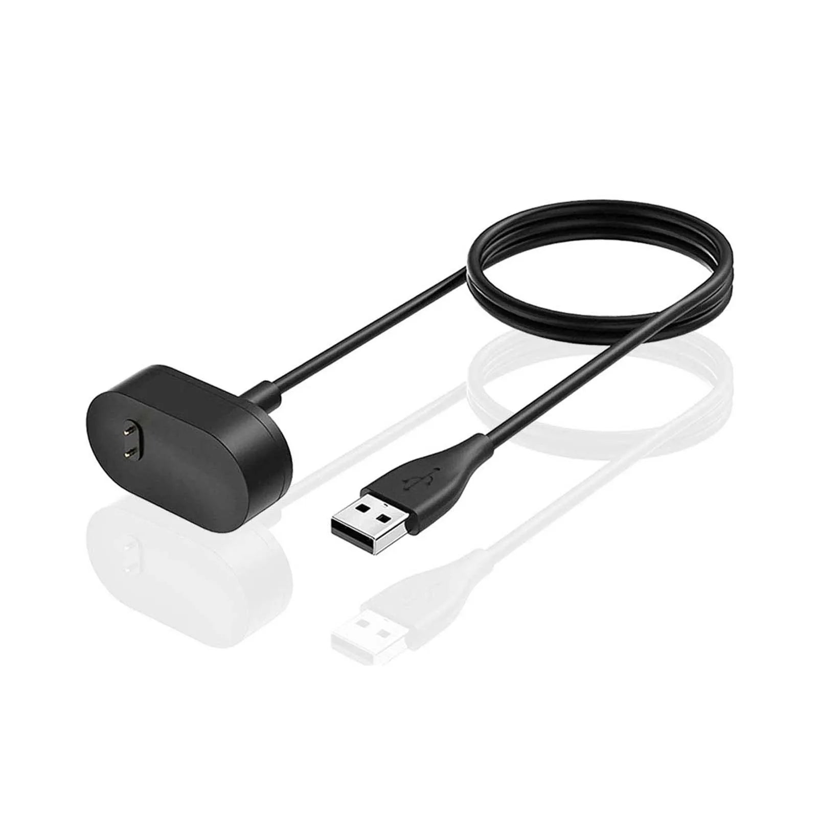 USB Charger Cable for Fitbit Inspire HR, Inspire & Ace 2 Peaceful Pleasures Health and Wellness black