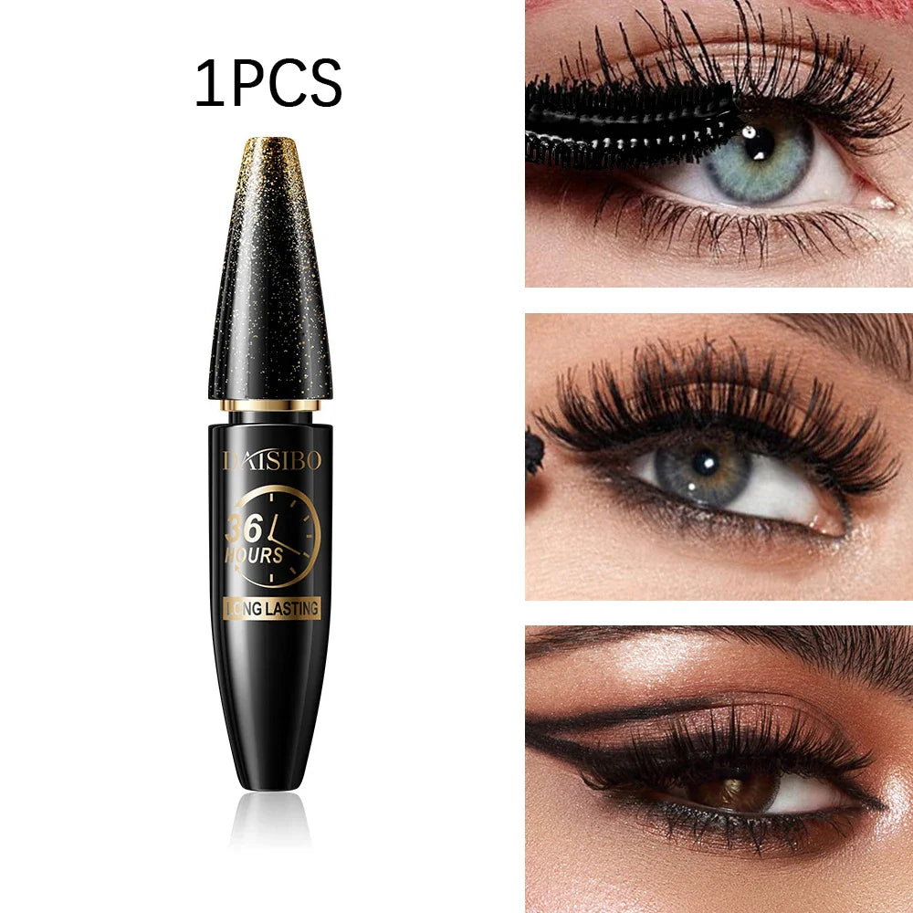 Volumizing Curling Mascara – Long-Lasting Non-Greasy Eye Black