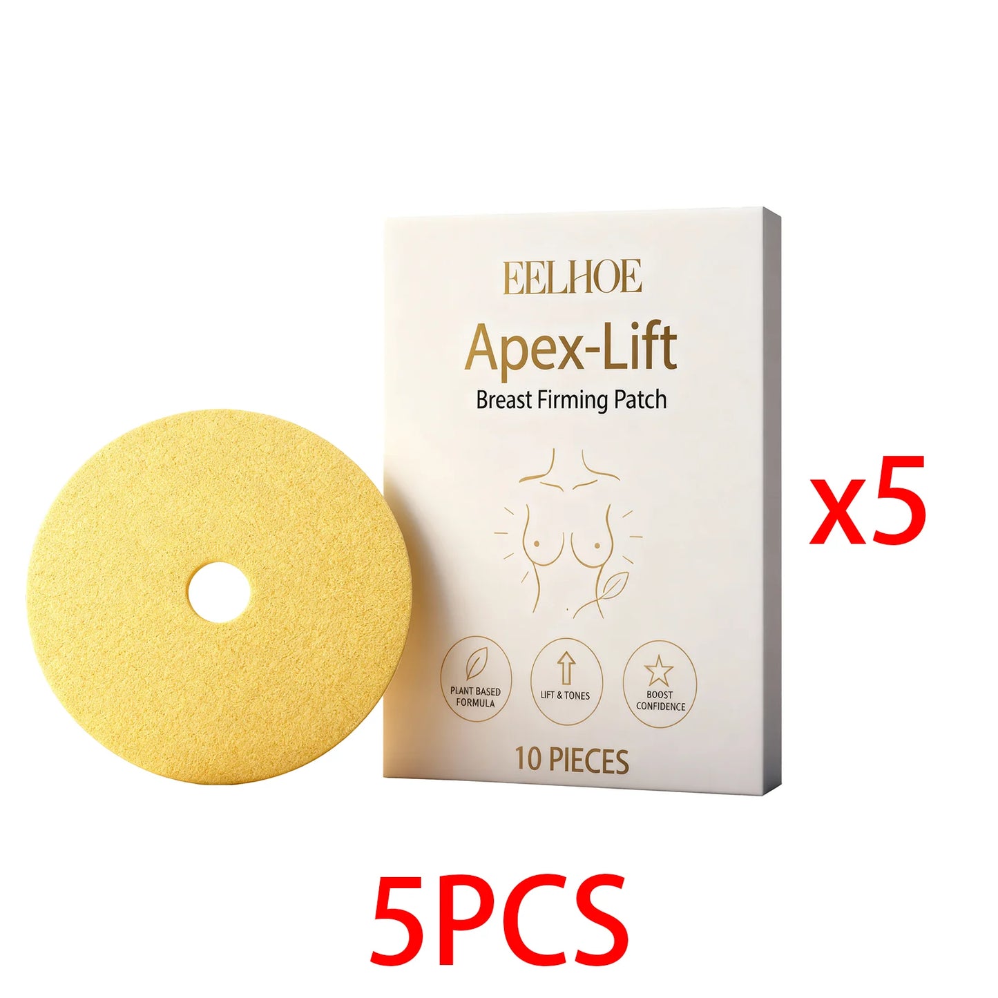 Firming Hydrating Chest Patches – Collagen & Hyaluronic Acid
