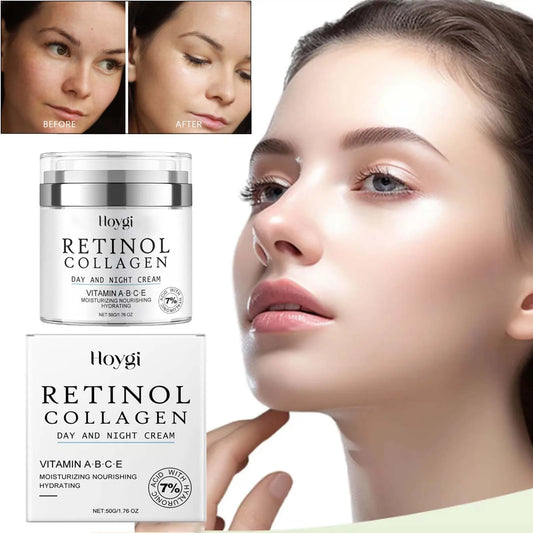 Retinol Anti-Aging Face Cream with Collagen, Vitamin C & E 50g
