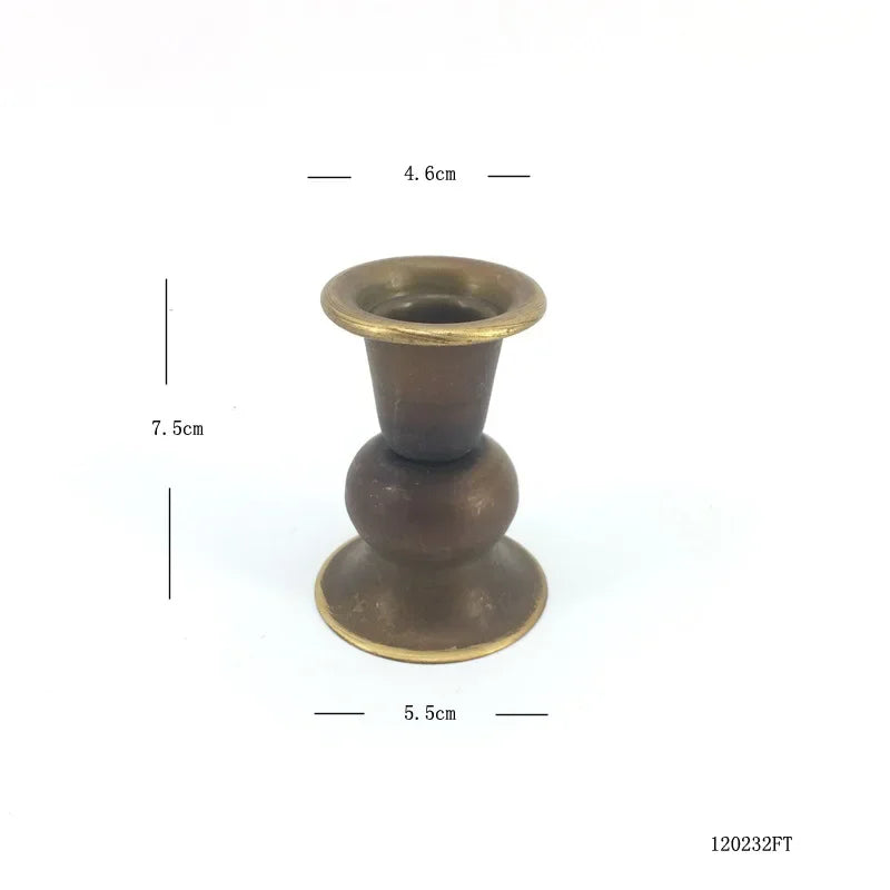 Iron Metal Candlestick Holder | Wedding & Home Décor