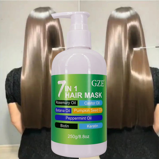 GZE 7-in-1 Deep Conditioning Hair Mask – Repair & Hydrate Deep Conditioning Hair Mask Peaceful Pleasures Health and Wellness Smoothing & Straightening