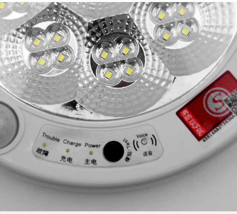 PIR Motion Sensor LED Emergency Ceiling Light 7W/11W Rechargeable