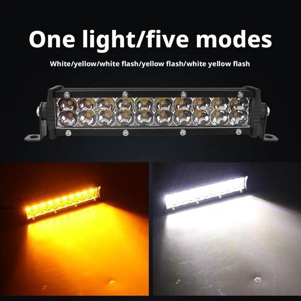60W LED Work Light Bar Set 12V 24V – Jeep ATV SUV 4WD LED Work Light Bar Peaceful Pleasures Health and Wellness