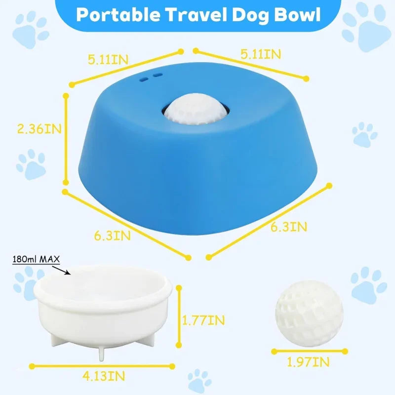 Slow Feeder Dog Bowl Non-Slip Lick Mat | Liquid Treats Slow Feeder Dog Bowl Peaceful Pleasures Health and Wellness