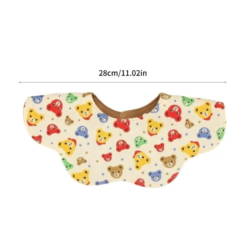 Double-Sided Cotton Baby Bib | 360° Toddler Burp Cloth