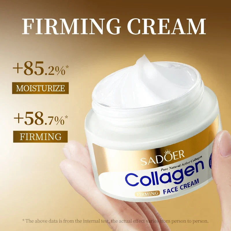 Sadoer Collagen Firming Cream – Anti-Wrinkle Moisturizer