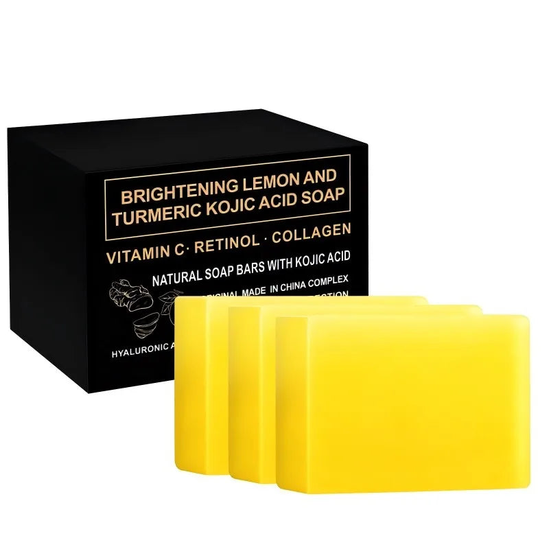 Kojic Acid Soap Ginger Handmade Soap Glutathione Essential Oil Soap Turmeric Soap Peaceful Pleasures Health and Wellness 2