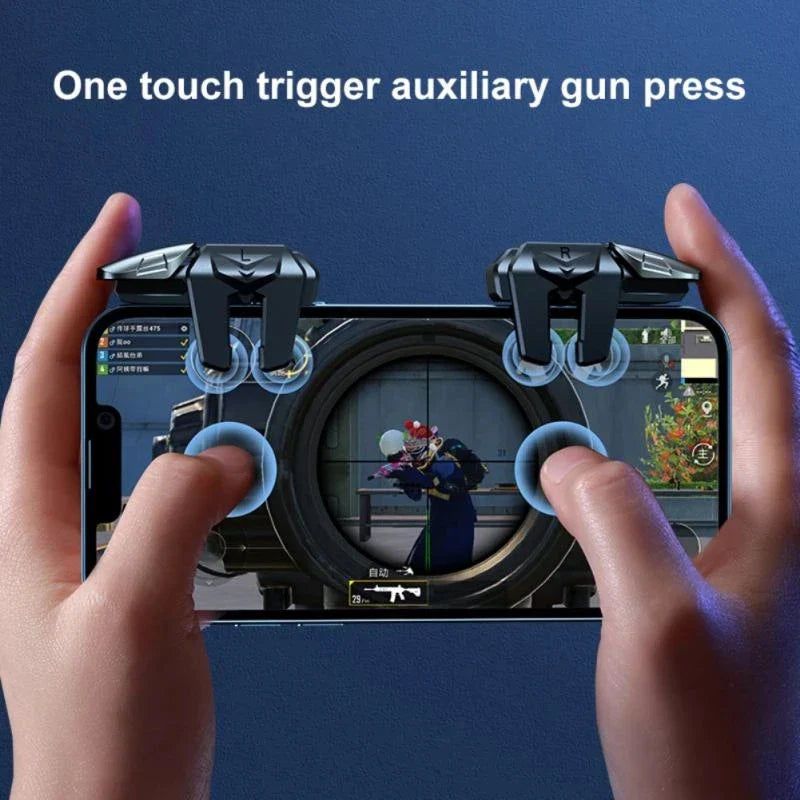 Mobile Gaming Trigger Controller L1 R1 Joystick Kit – iOS & Android