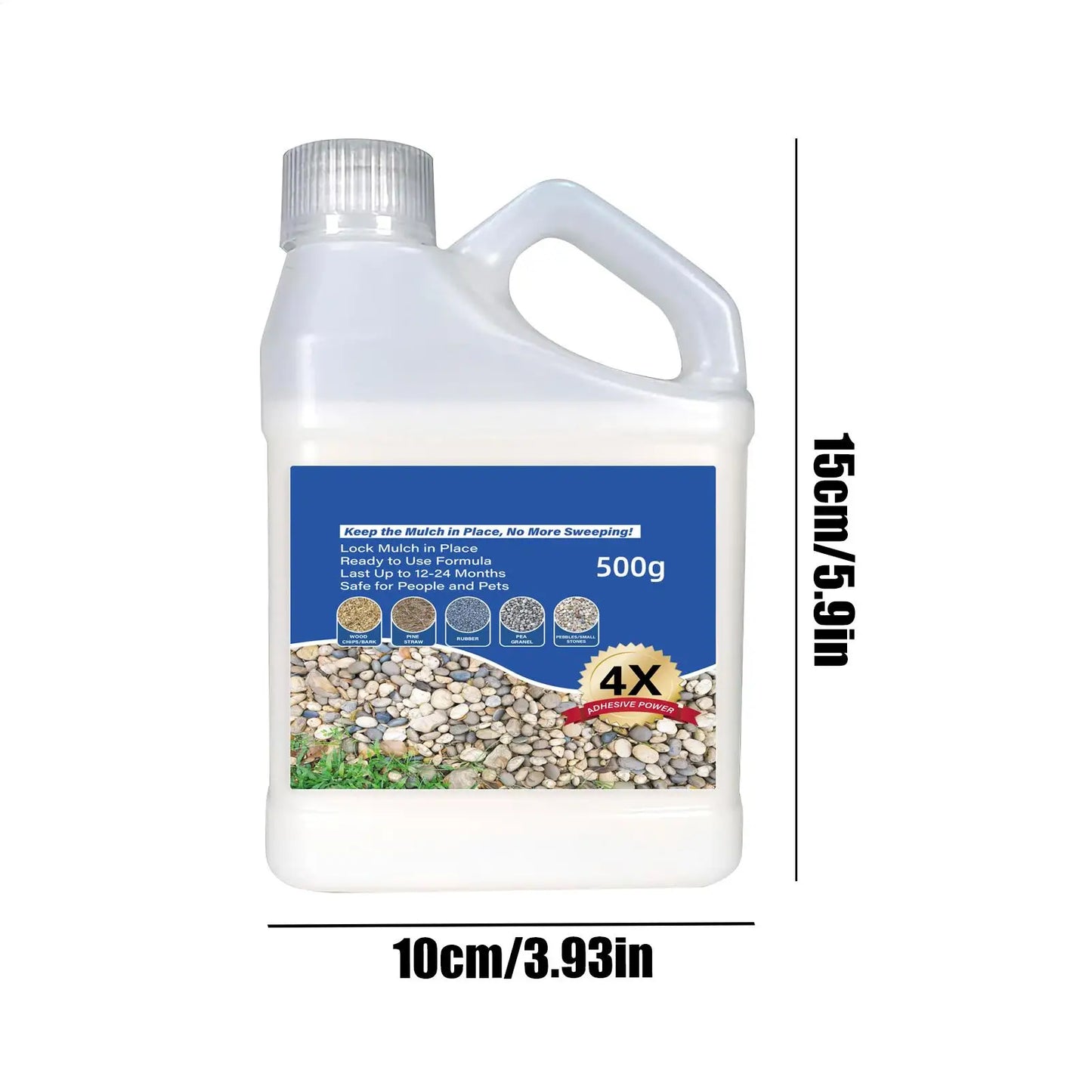 Rock Glue Gravel Binder – Fast-Dry, Non-Toxic, Weather-Resistant