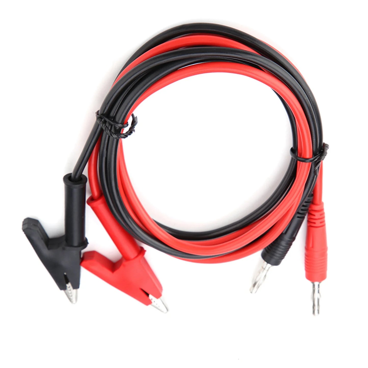 P1040 Silicone Banana Plug Crocodile Clip Test Probe Lead Testing