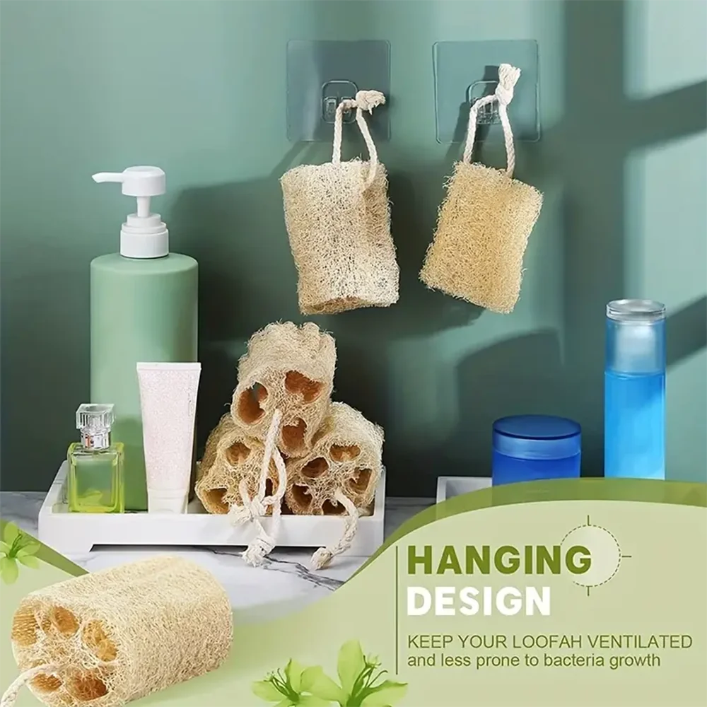 Natural Egyptian Loofah Body Scrubber – Eco Exfoliating Sponge