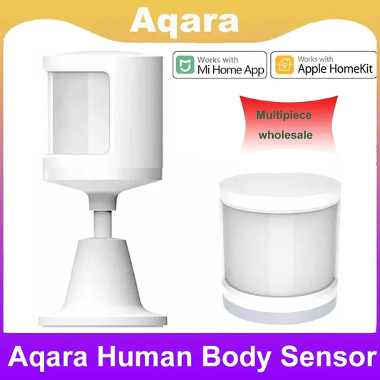 Aqara Motion Sensor Smart Human Body Sensor Body Movement ZigBee Motion Wireless Connection Smart home for Homekit Mijia Mi Home Peaceful Pleasures Health and Wellness