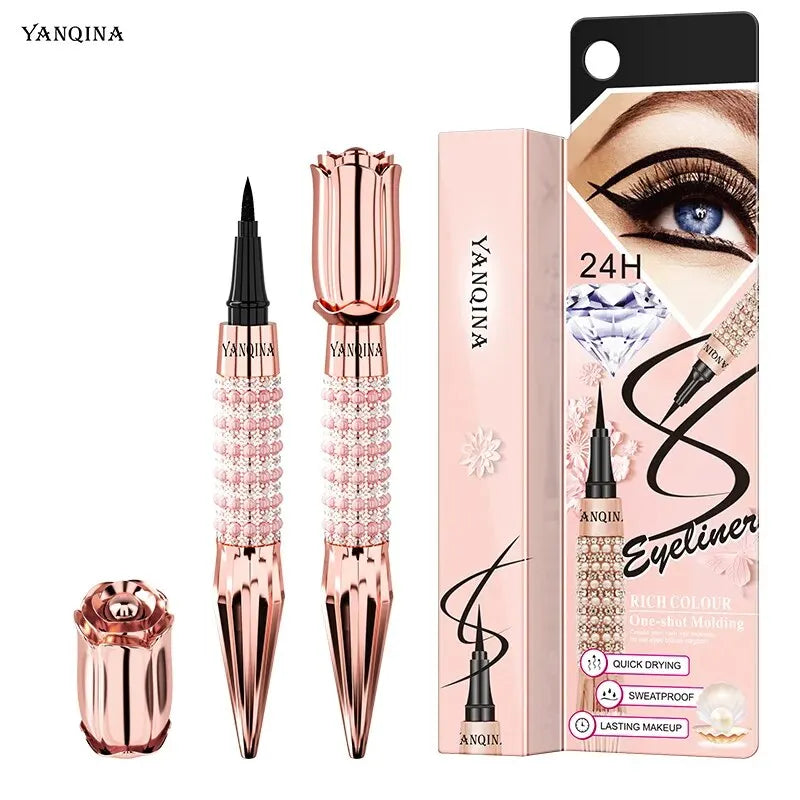YANQINA Precision Liquid Eyeliner – Waterproof, Long-Lasting Black