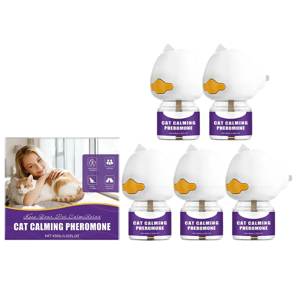 Cat Calming Pheromone Diffuser 45ml – Anxiety & Stress Relief