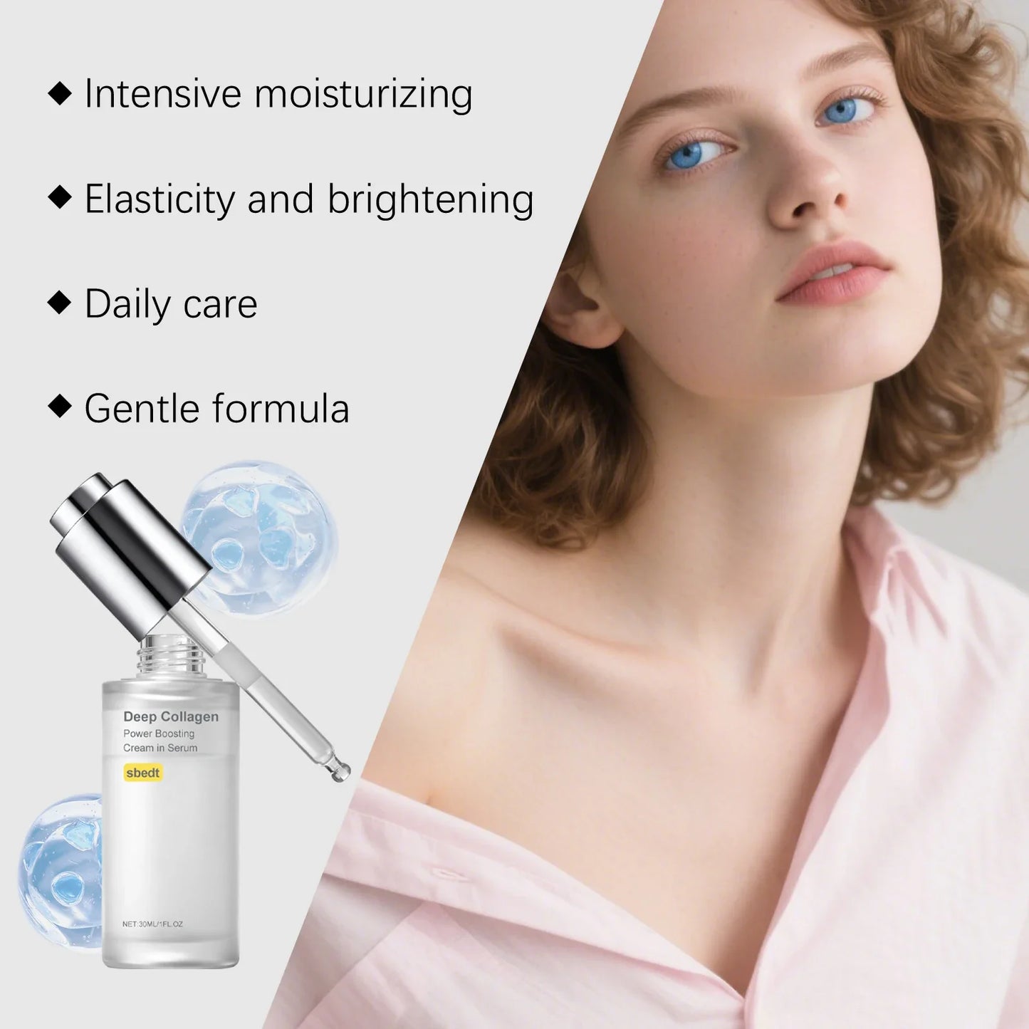 Hyaluronic Acid Firming Face Serum | Lifts, Brightens & Hydrates