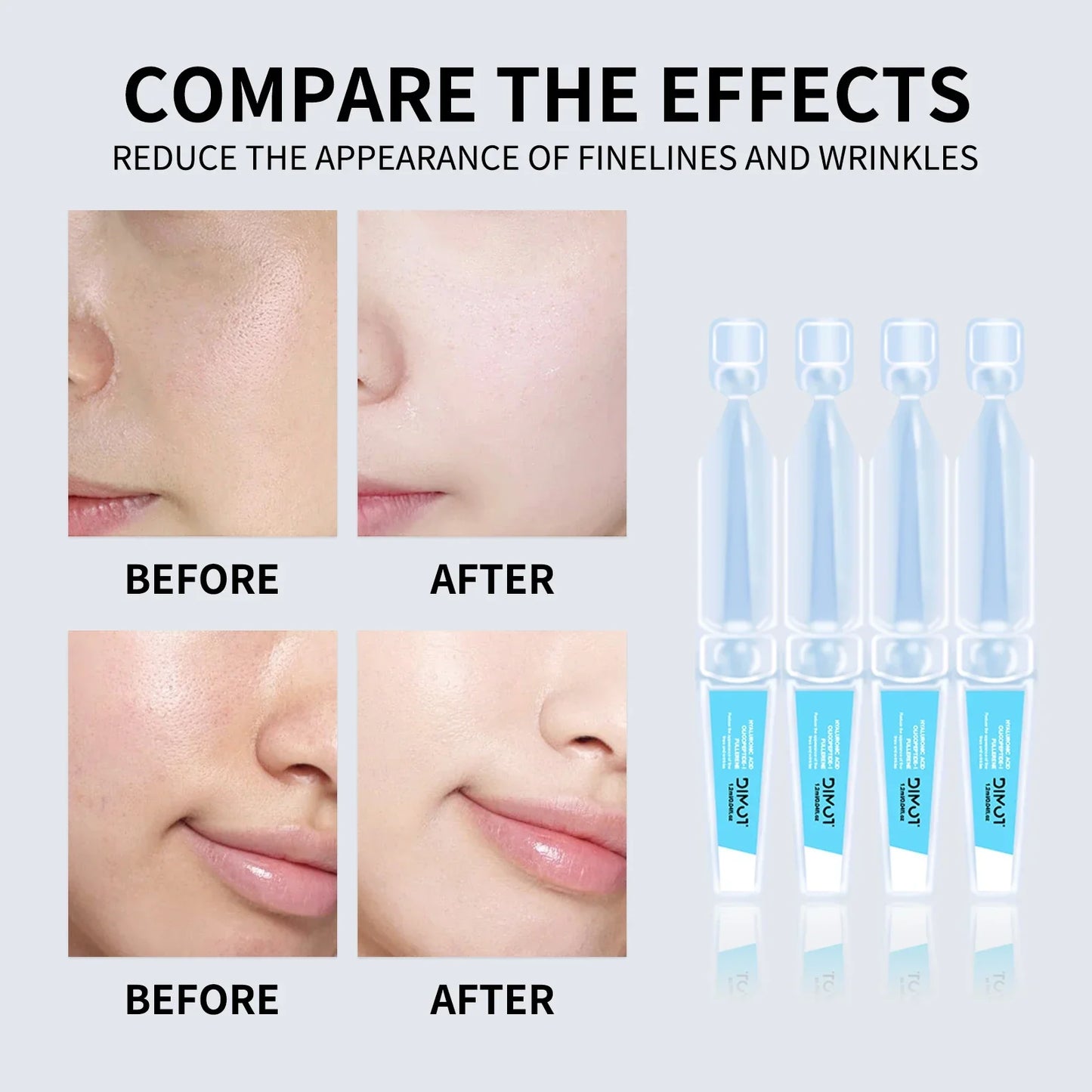3% Hyaluronic Acid & Fullerene Serum – 30 Vials | Deep Hydration
