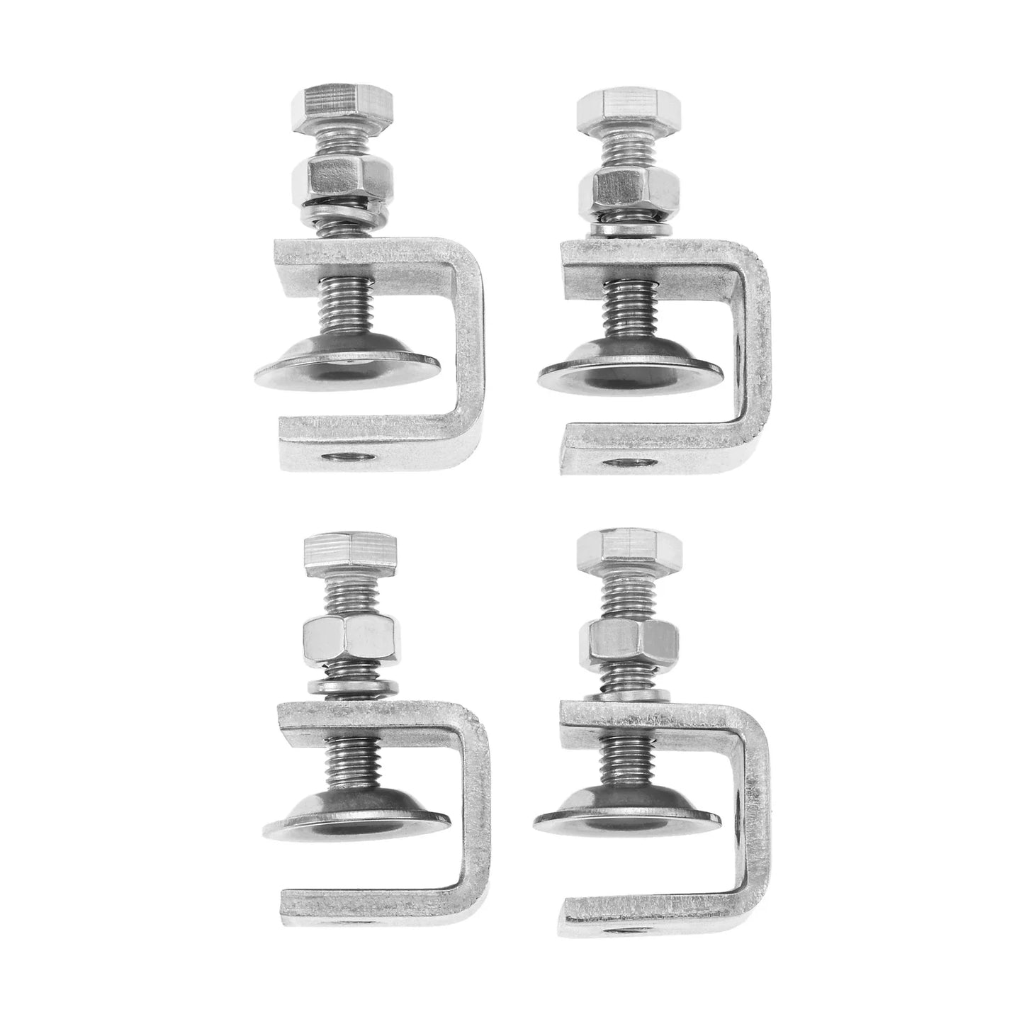 4-Pack Stainless Steel C-Clamps 20/30/45mm – Woodworking & Welding