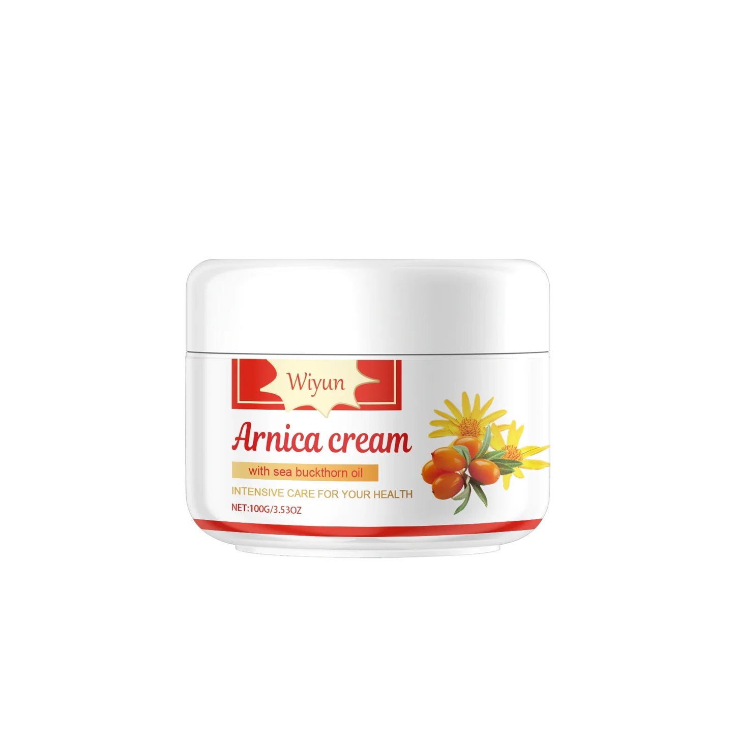 WIYUN Arnica & Sea Buckthorn Face Cream – Antioxidant 100g
