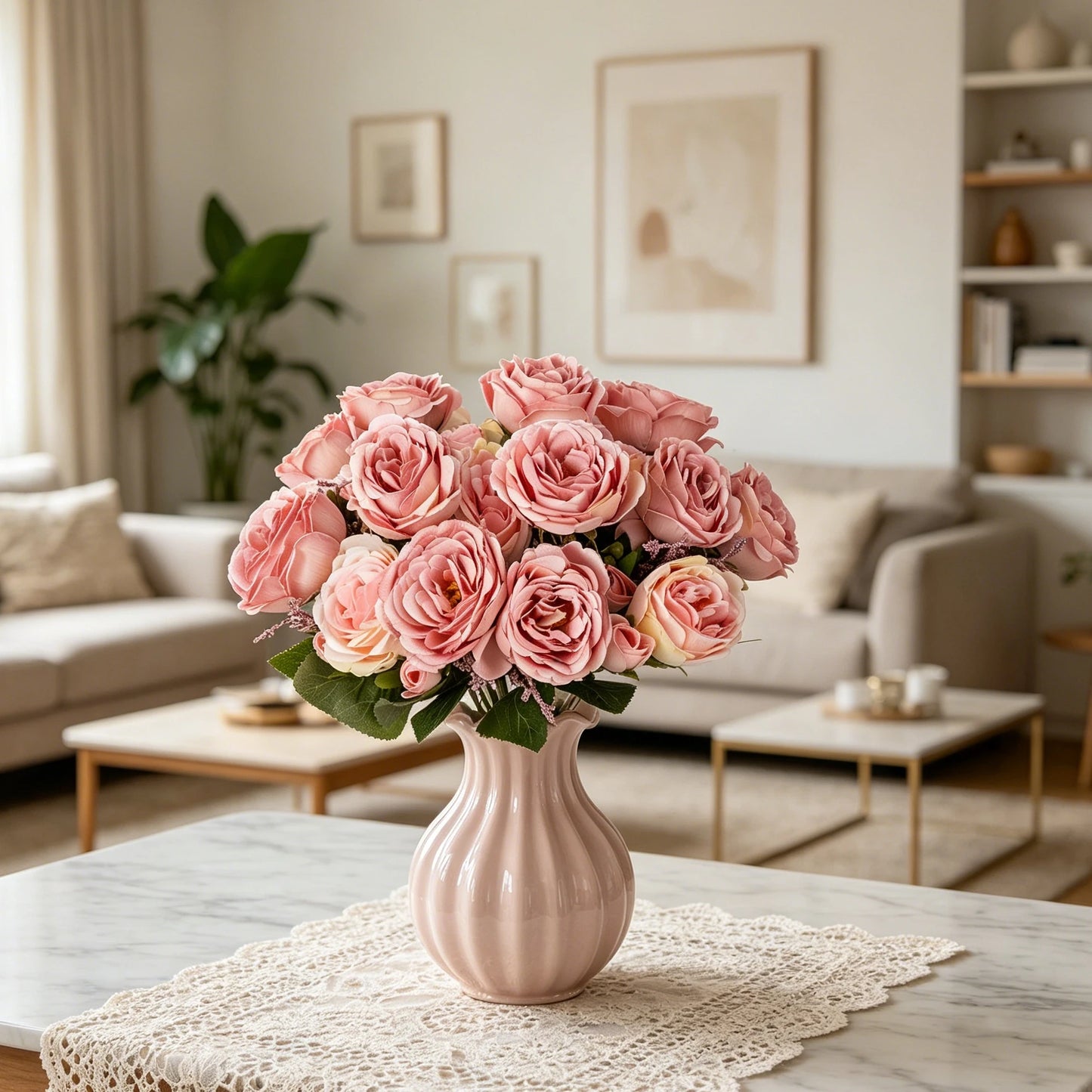 Silk Peony Artificial Flowers – Wedding & Home Décor