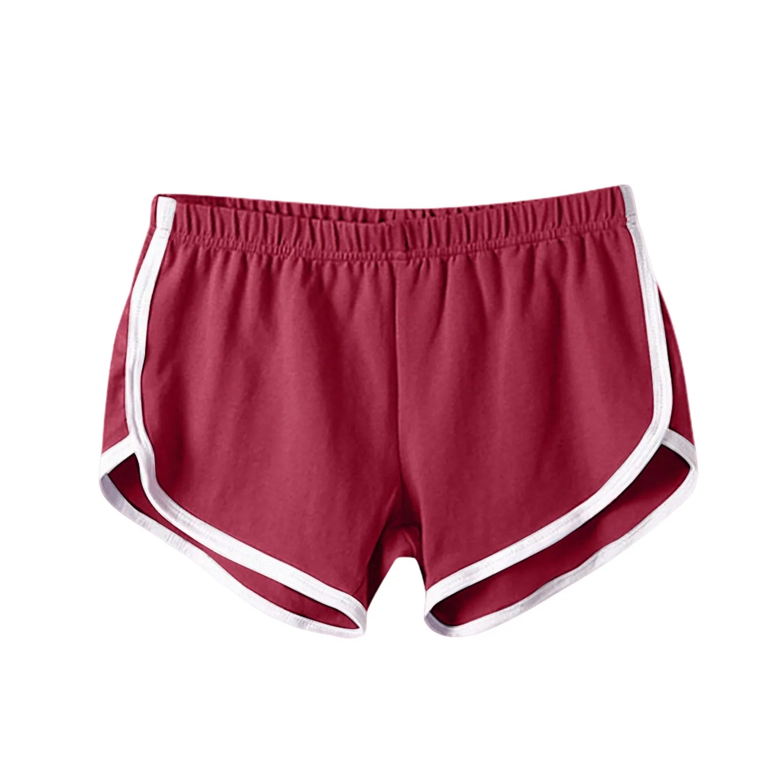 Sports Shorts Women Summer New Candy Color Anti Emptied Skinny Shorts Casual Lady Elastic Waist Beach Correndo Short Pants Peaceful Pleasures Health and Wellness