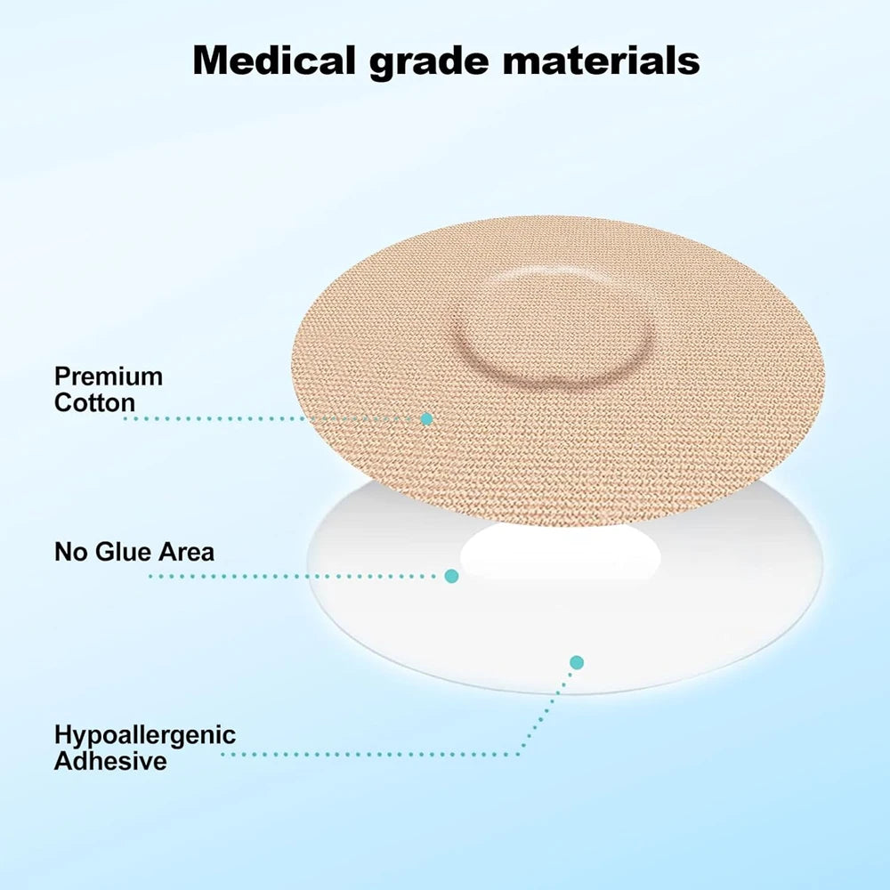 Waterproof CGM Sensor Covers for Libre 1/2/3 & Dexcom (10pk) CGM Sensor Patch Peaceful Pleasures Health and Wellness