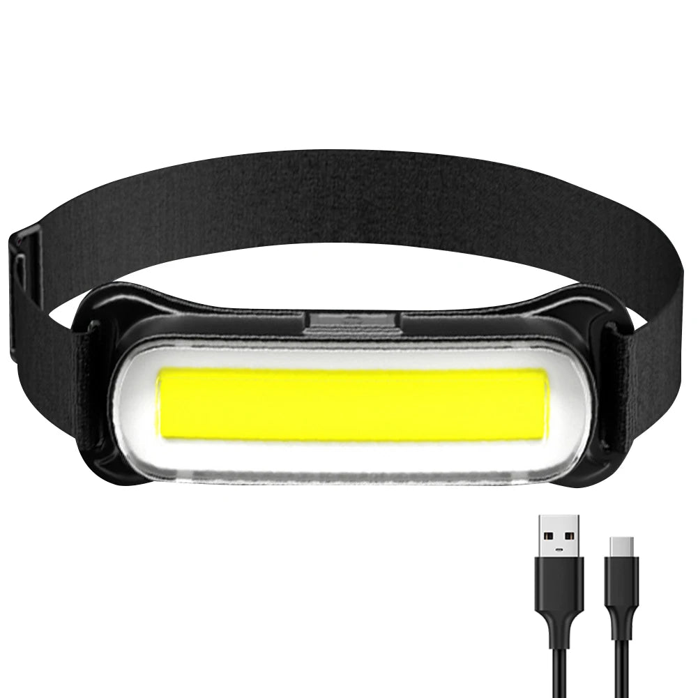 Rechargeable LED Headlamp – Waterproof, 3 Modes, Adjustable Peaceful Pleasures Health and Wellness
