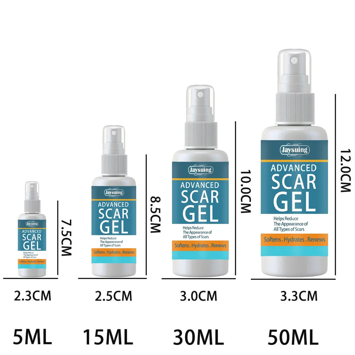 Scar Fade Cream Gel – Stretch Marks & Skin Smoothing