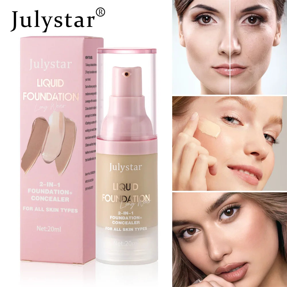 High Coverage Waterproof BB Cream Foundation – Oil Control 20ml