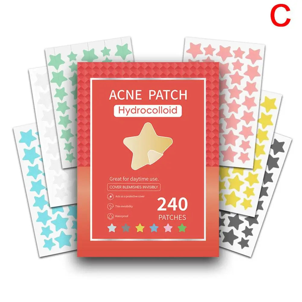 Colorful Star Pimple Patch for Acne Removal Peaceful Pleasures Health and Wellness C