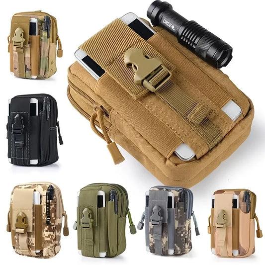 Camouflage Tactical Fanny Pack | Hiking Running Belt Bag Tactical Fanny Pack Peaceful Pleasures Health and Wellness