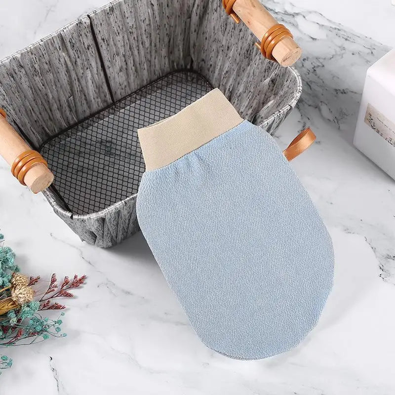 Exfoliating Bath Gloves | Microfiber Scrub Gloves 4-Pack
