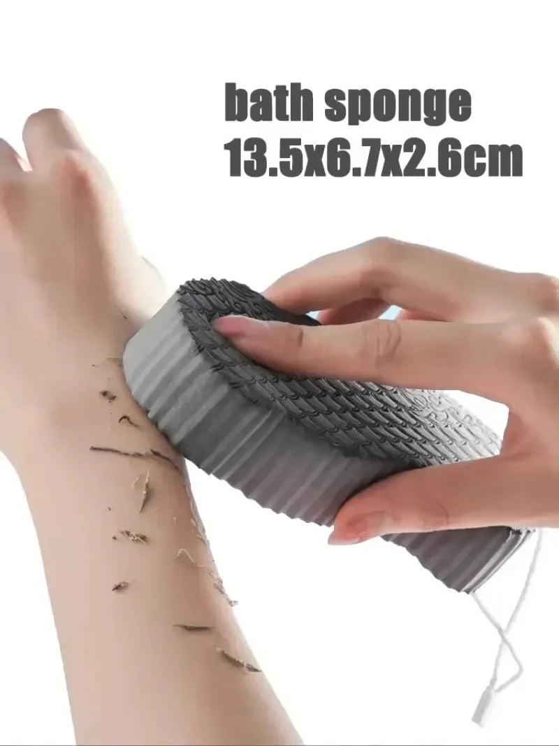 Silicone Foot Scrubber Bath Mat with Suction Cups | Body Brush