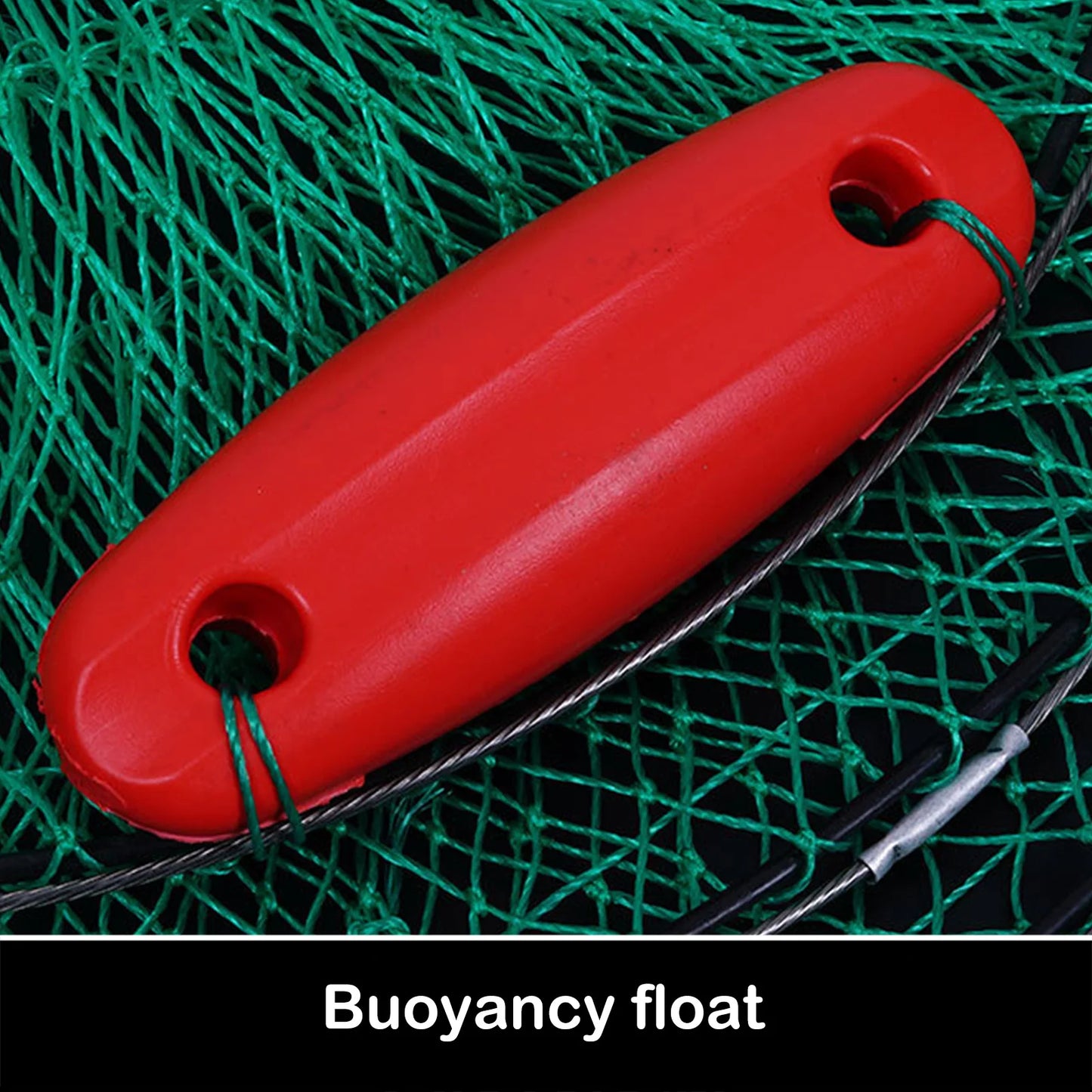 Collapsible Floating Fish Basket Multi Floating Ball Fishing Net Bag for Live Caught Fish Peaceful Pleasures Health and Wellness