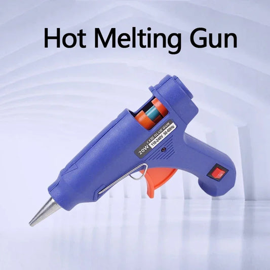 Mini Hot Glue Gun Kit 7mm 20W – DIY Crafts & Home Repairs Hot Glue Gun Kit Oasis Select