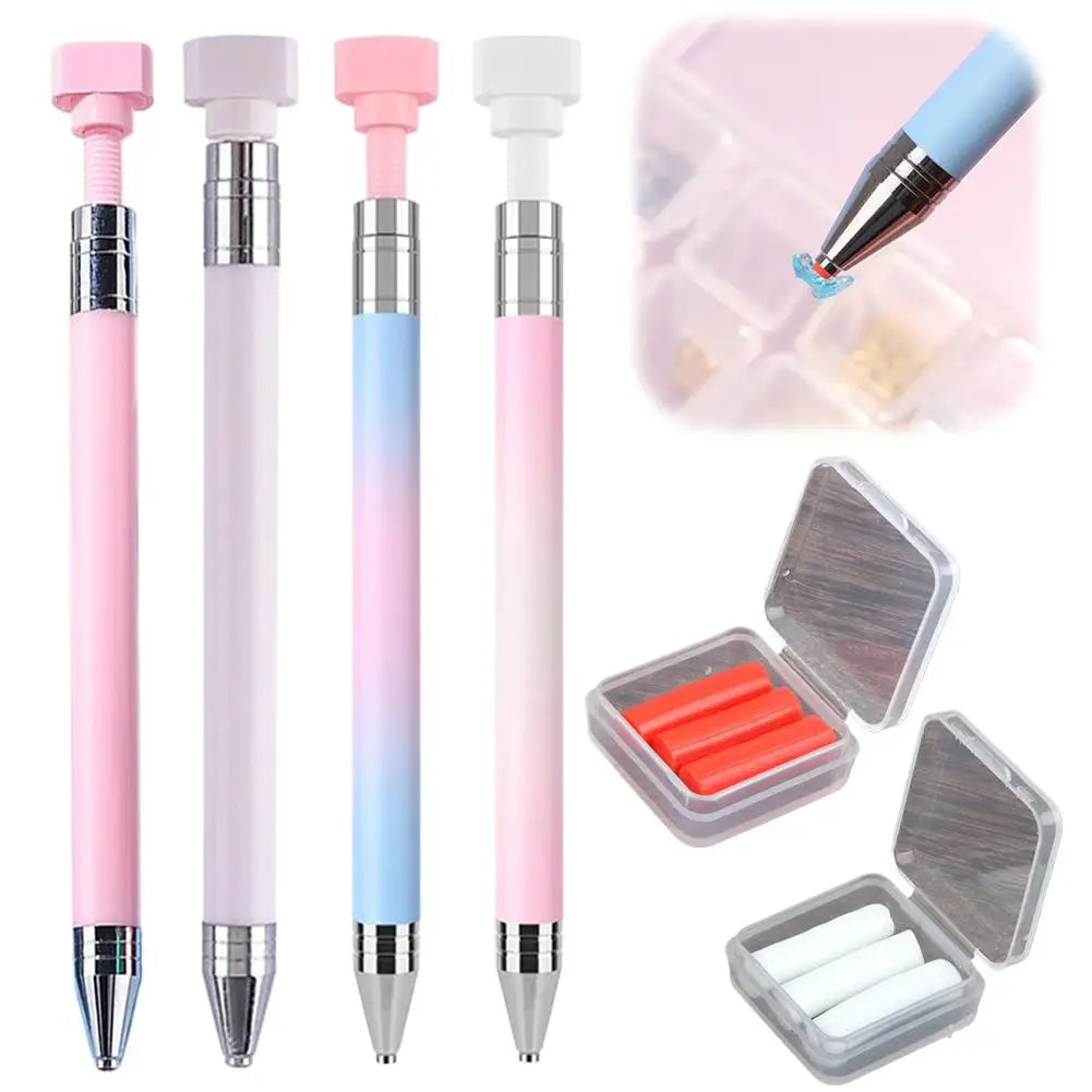 Macaron Gradient Diamond Painting Pen | Wax Drill Pen Tool