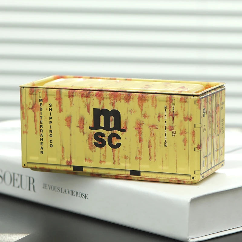 Mini Iron Storage Box Creative Decoration Collect Small Items